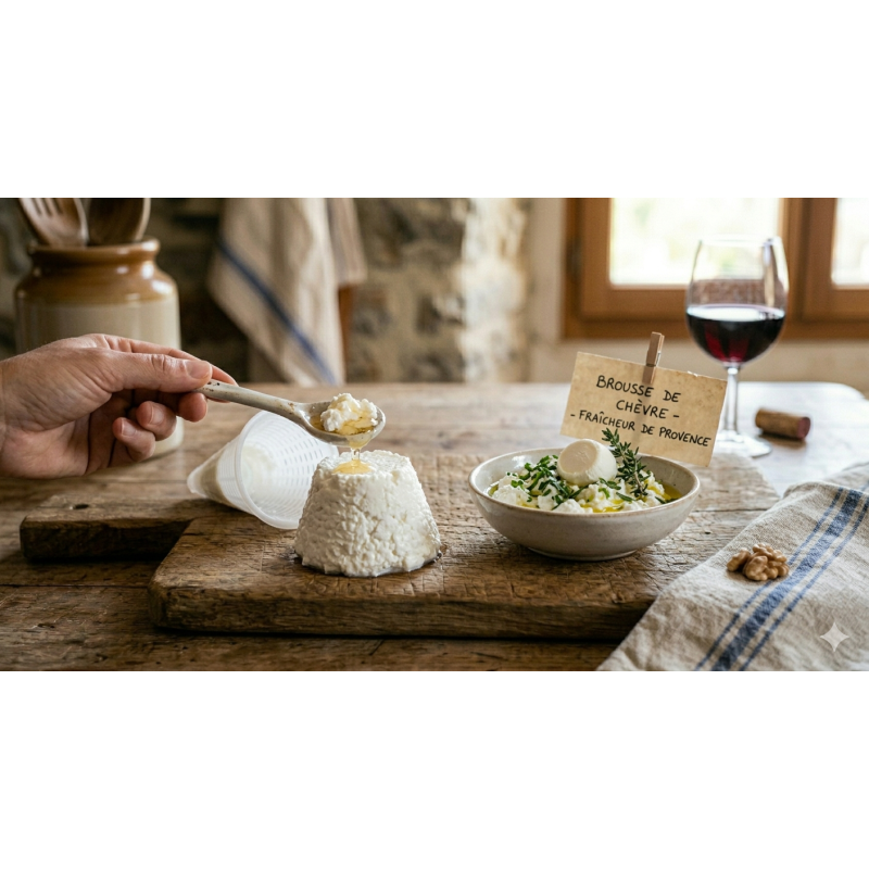 Brousse de chèvre(du Rove)