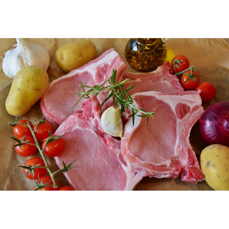 Côtes de Porc désossées par 2